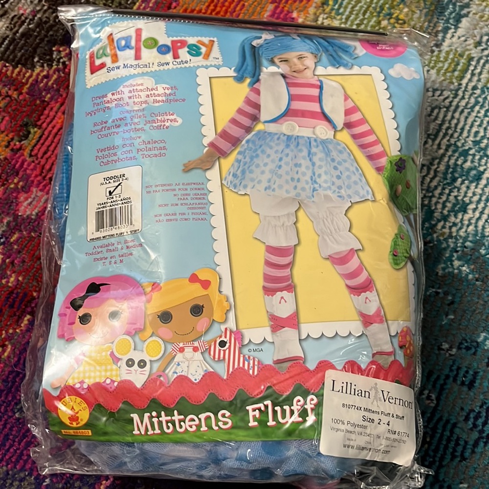 Lalaloopsy Mittens Fluff & Stuff Costume